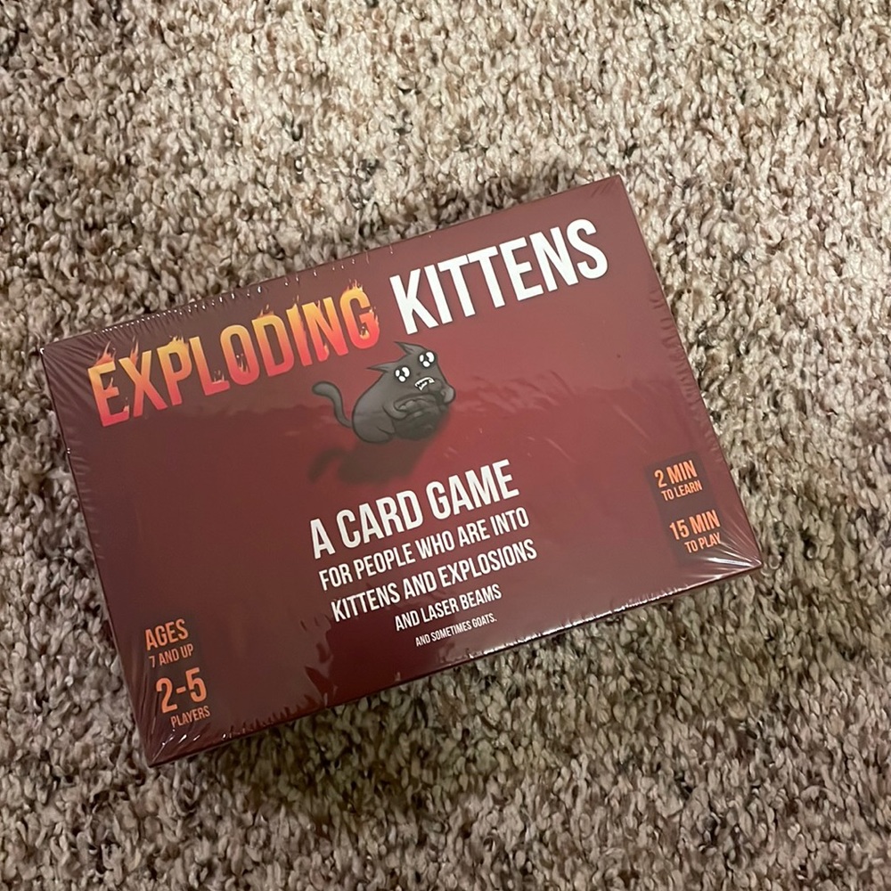 Exploding Kittens Card Game
